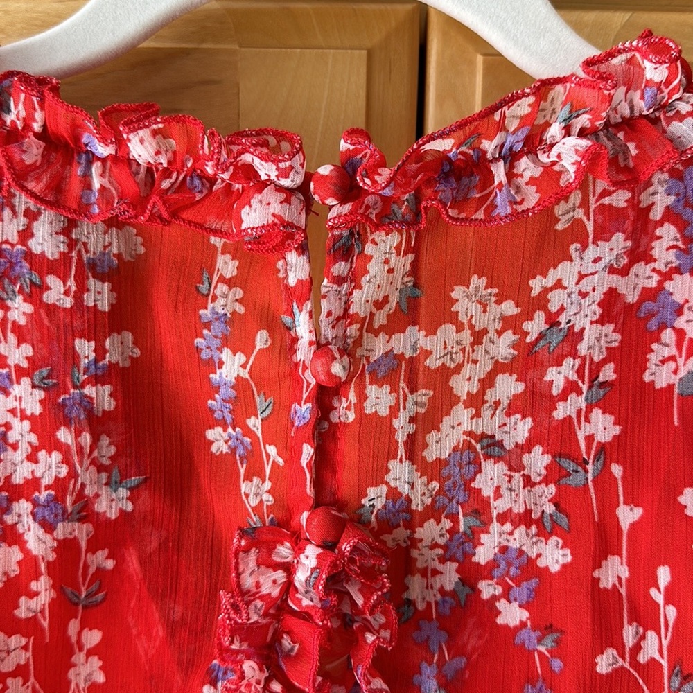 VICI Shake It Up Floral Ruffle Dress - Picture 4 of 13